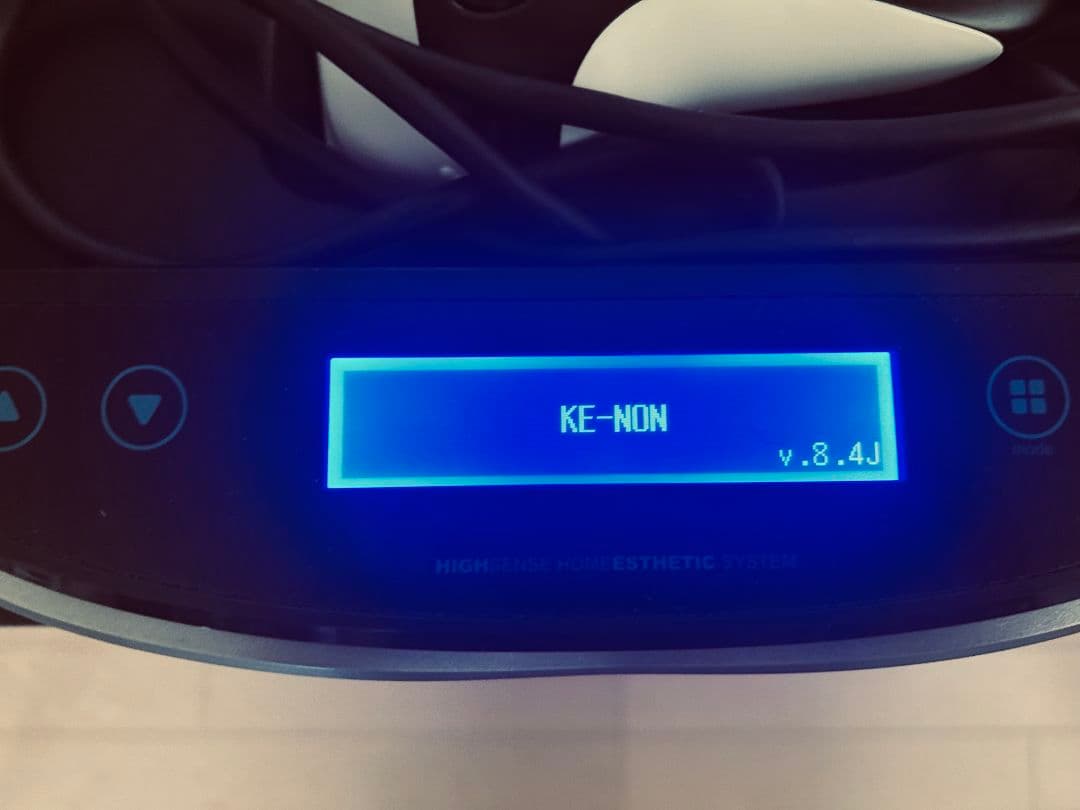 脱毛器 ケノンVer.8.4J ブラック