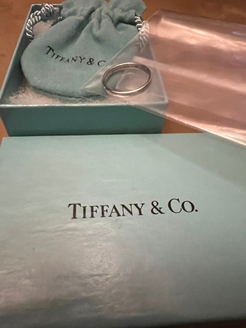 Tiffany & Co. プラチナ950 リング6号〜7号
