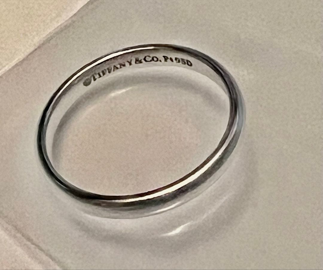 Tiffany & Co. プラチナ950 リング6号〜7号