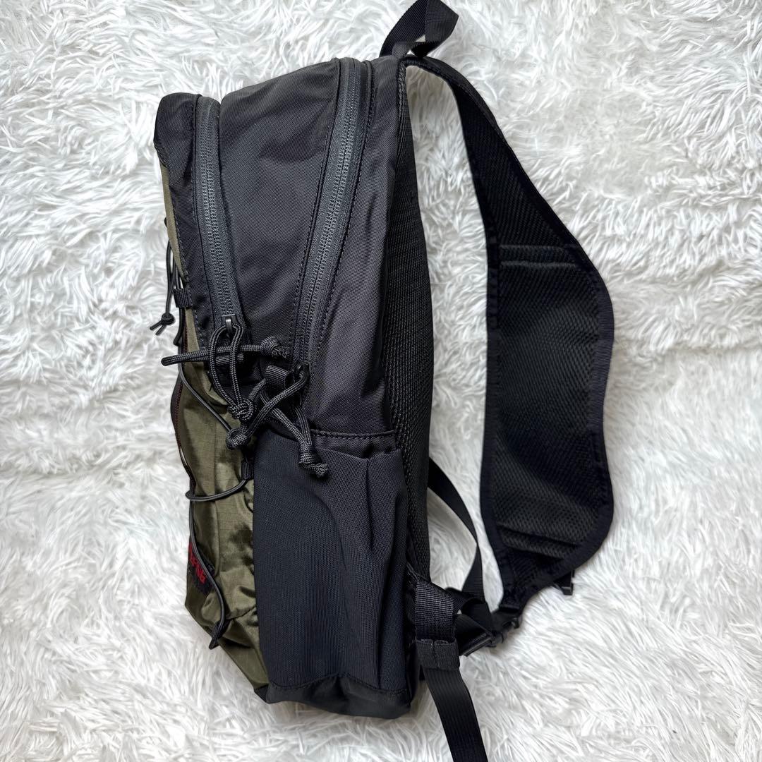 極美品✨ブリーフィング スリング ワンショルダーバック クロス ボディ オリーブ