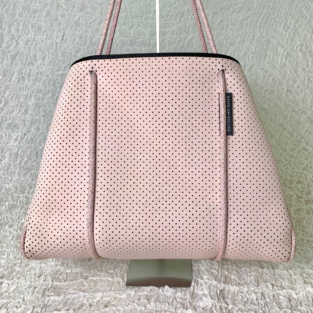 専用⚠︎ ステイトオブエスケープ　エスケープ　トートバッグ　ポーチ付　ピンク