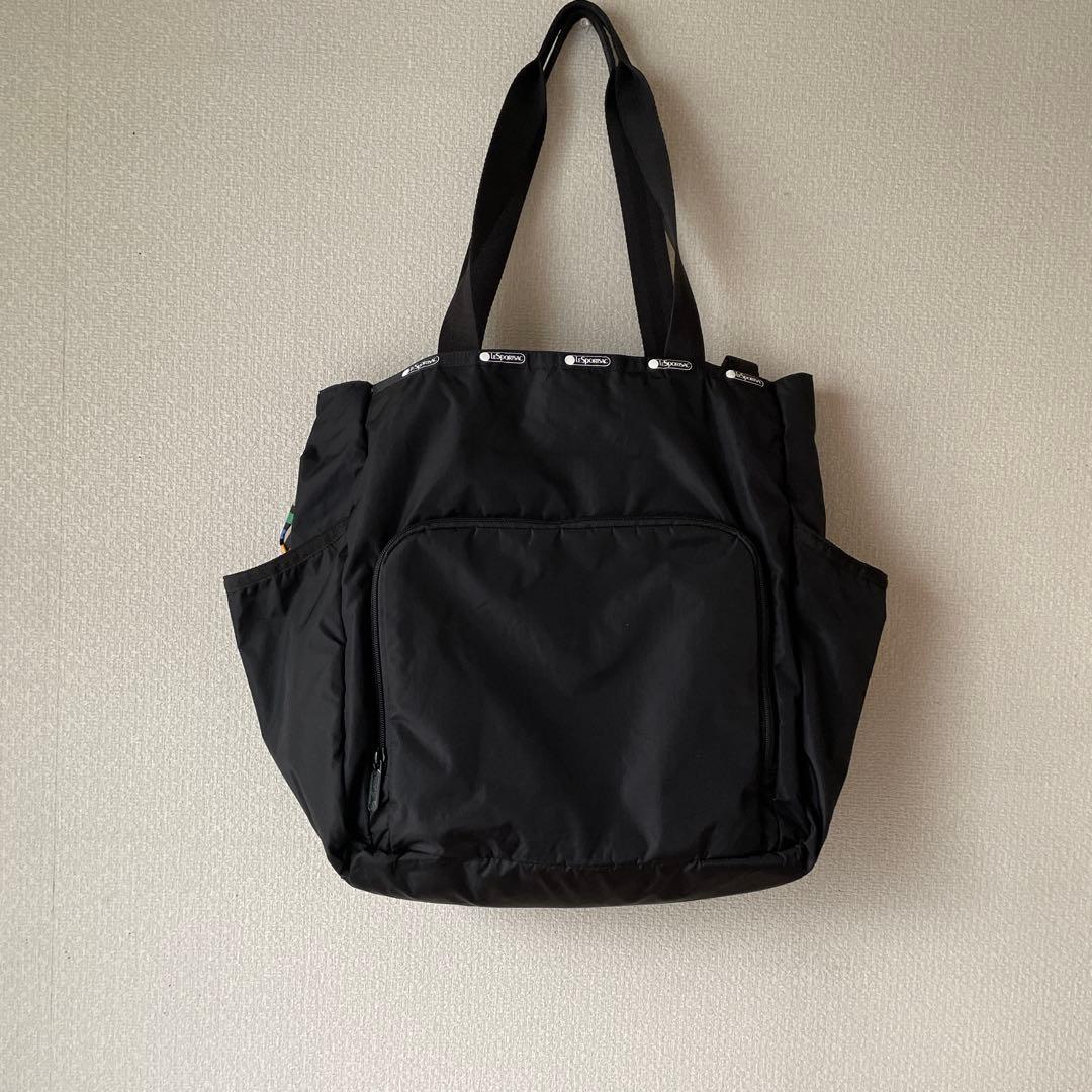 LeSportsac マザーズバッグ ポーチ付き