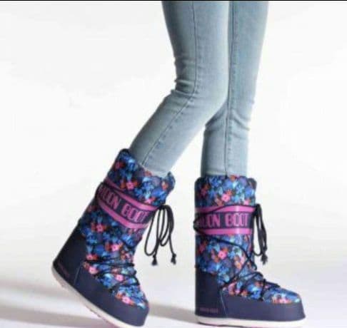 ナタ　　★新品★タグ付き★Moon Boot★アイコンナイロンスノーブーツ