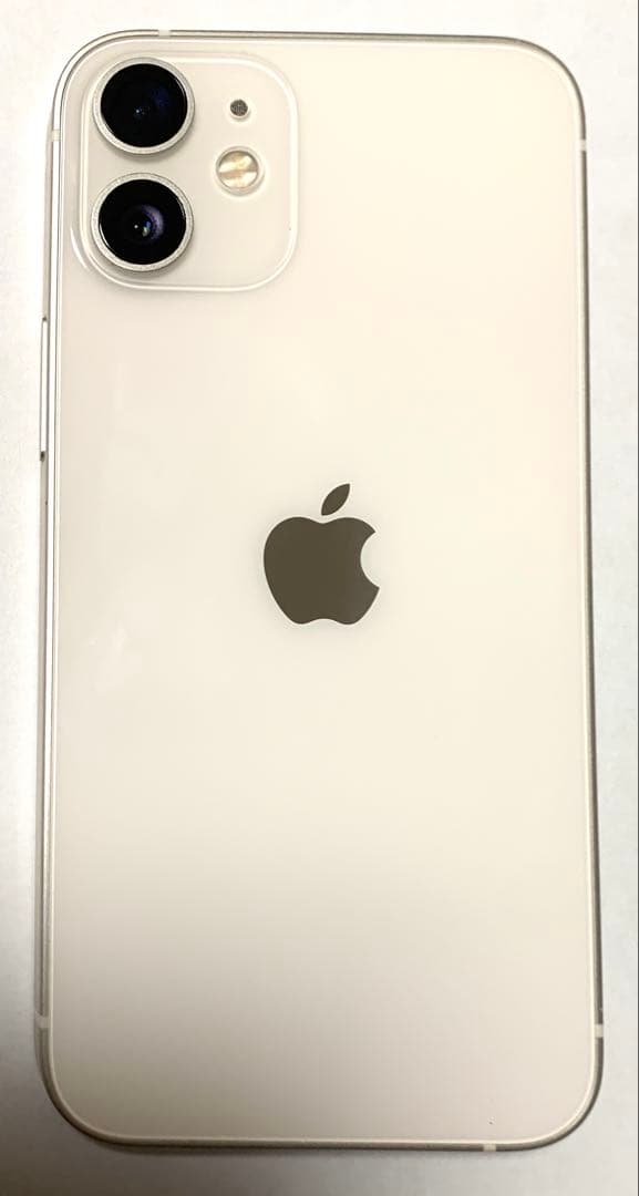 iphone12mini ホワイト【バッテリー100%】
