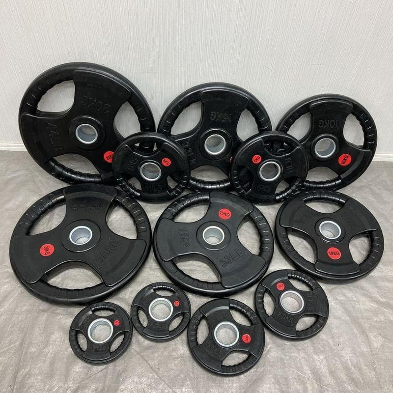 ノースフェイス★25×2 20×8 合計210kg バーベルプレート