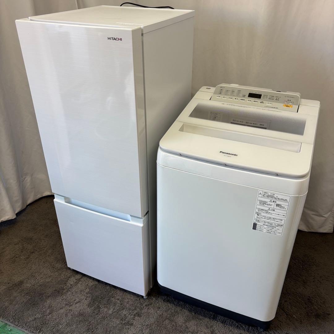 60⭕️冷蔵庫　洗濯機　8キロ　パナソニック　一人暮らしセット　安い　設置無料