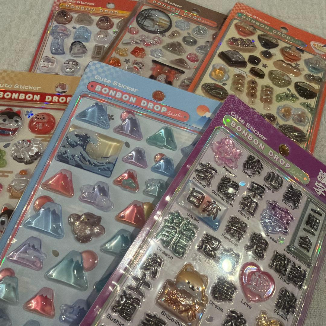 【正規品】ボンボンドロップシール 和柄