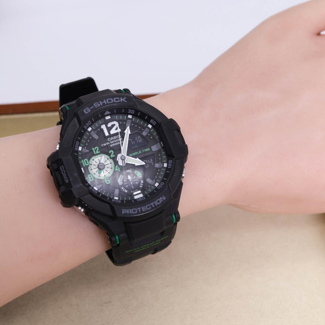 稼働 G-SHOCK 腕時計 グラビティマスター GA-1100 1853