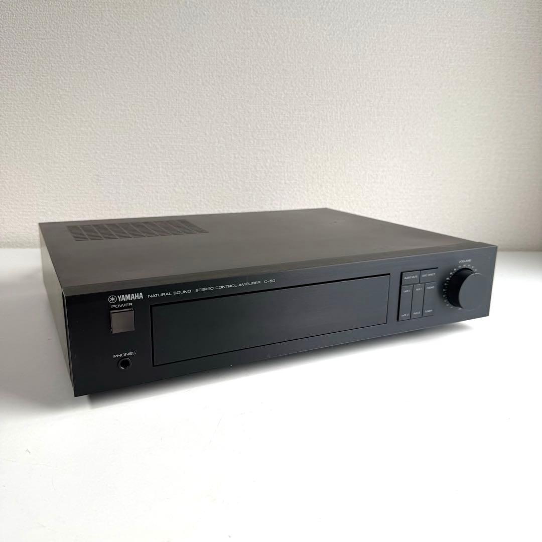 T*i様 YAMAHA C-50 コントロールアンプ プリアンプ【NN1216-