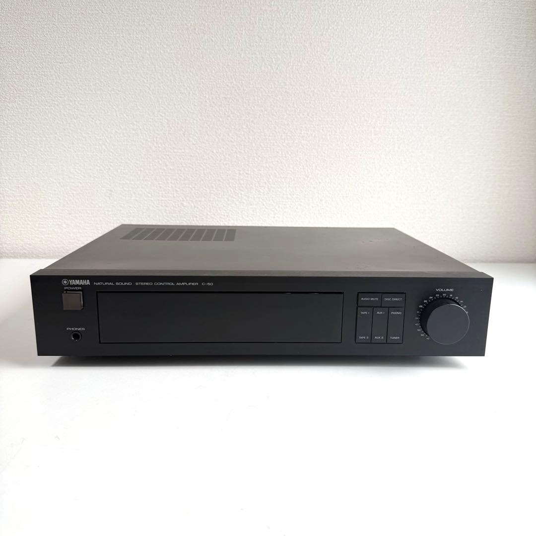 T*i様 YAMAHA C-50 コントロールアンプ プリアンプ【NN1216-