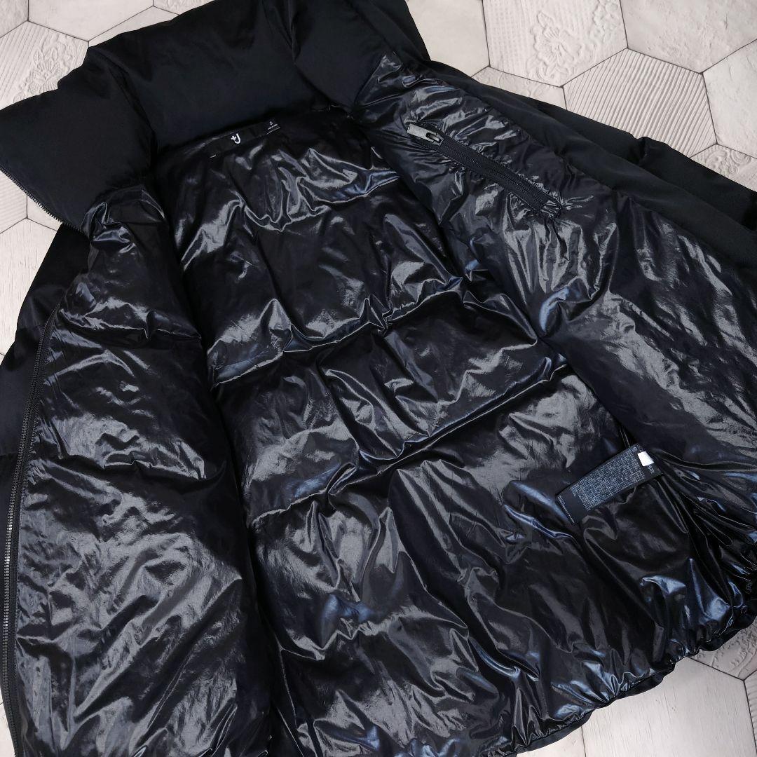 極美品 UNIQLO +J ダウンボリュームジャケット ブラック レディース