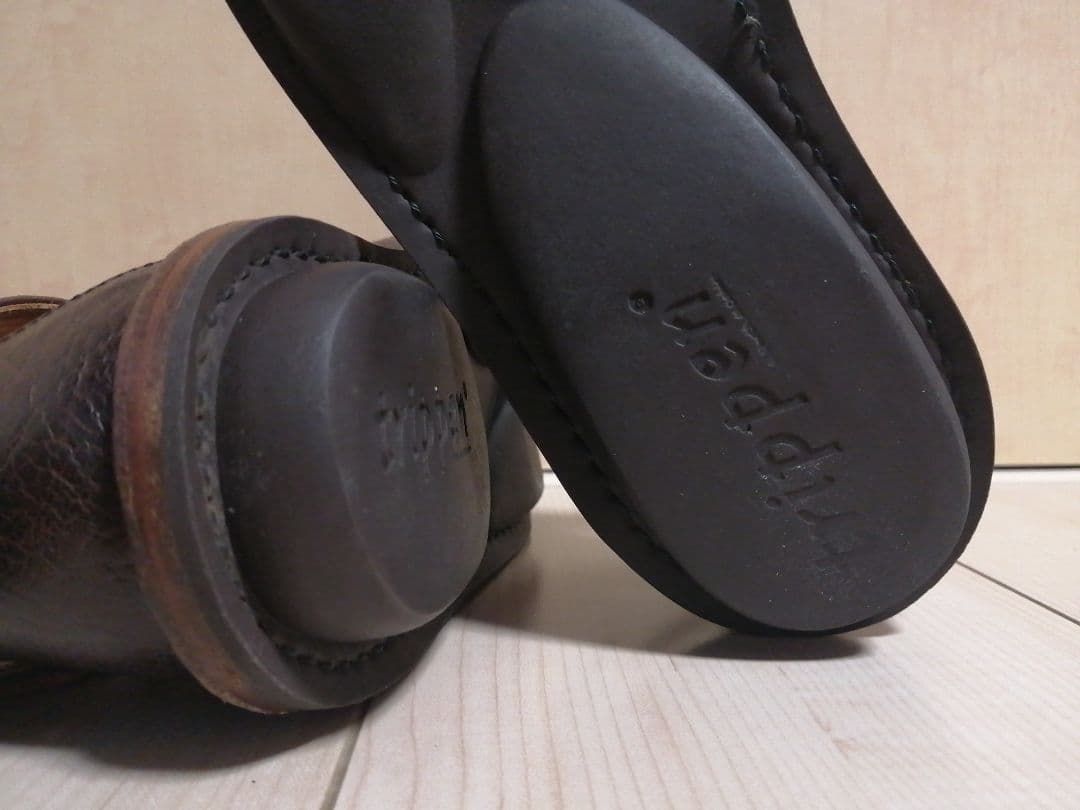 トリッペン　trippen vivienne レザー 37 ダークブラウン