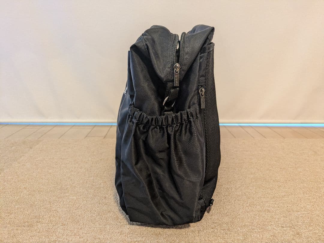 美品　agnès b. マザーズバッグ 黒