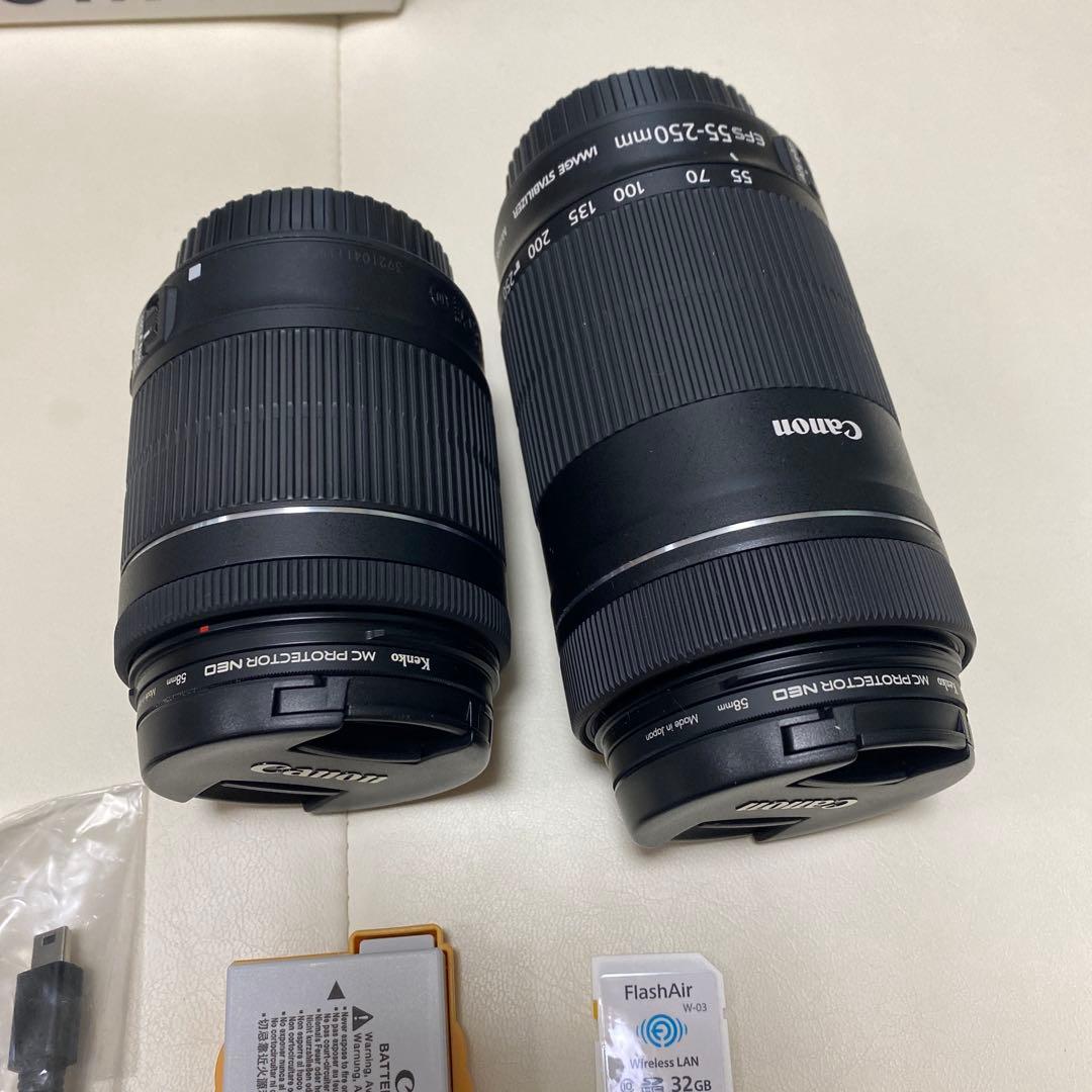 Canon EOS Kiss X7i ダブルズームキット