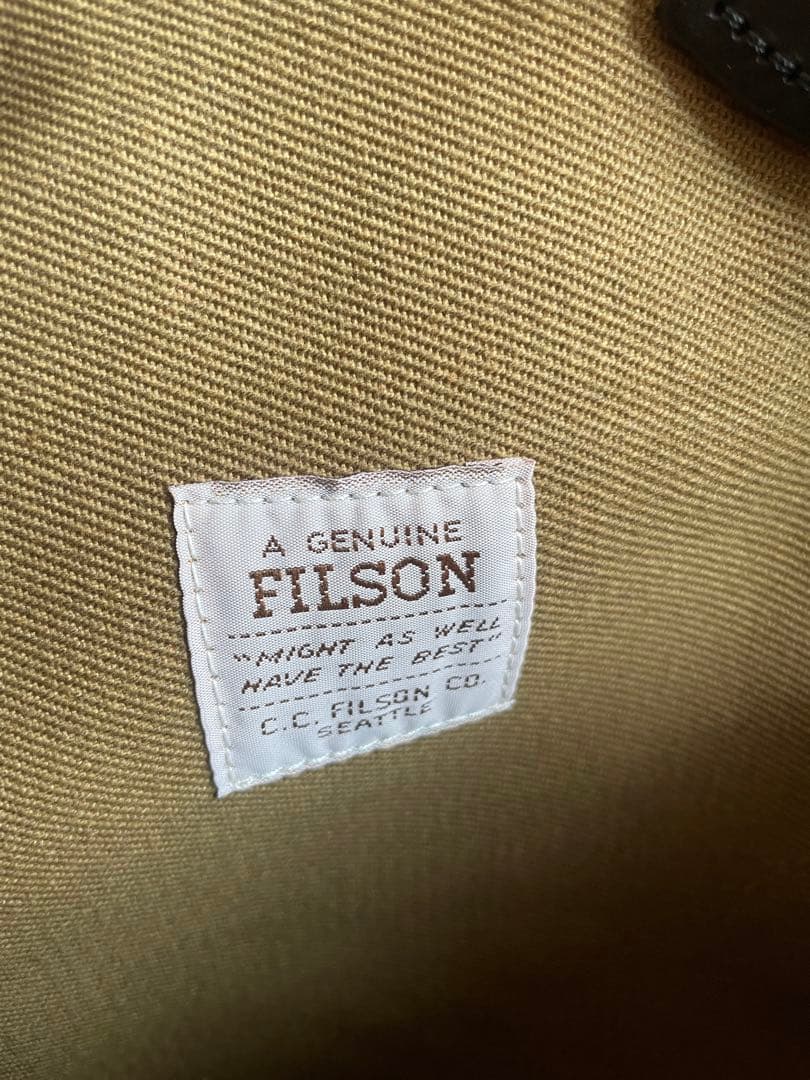 FILSON キャンバス トートバッグ カーキ