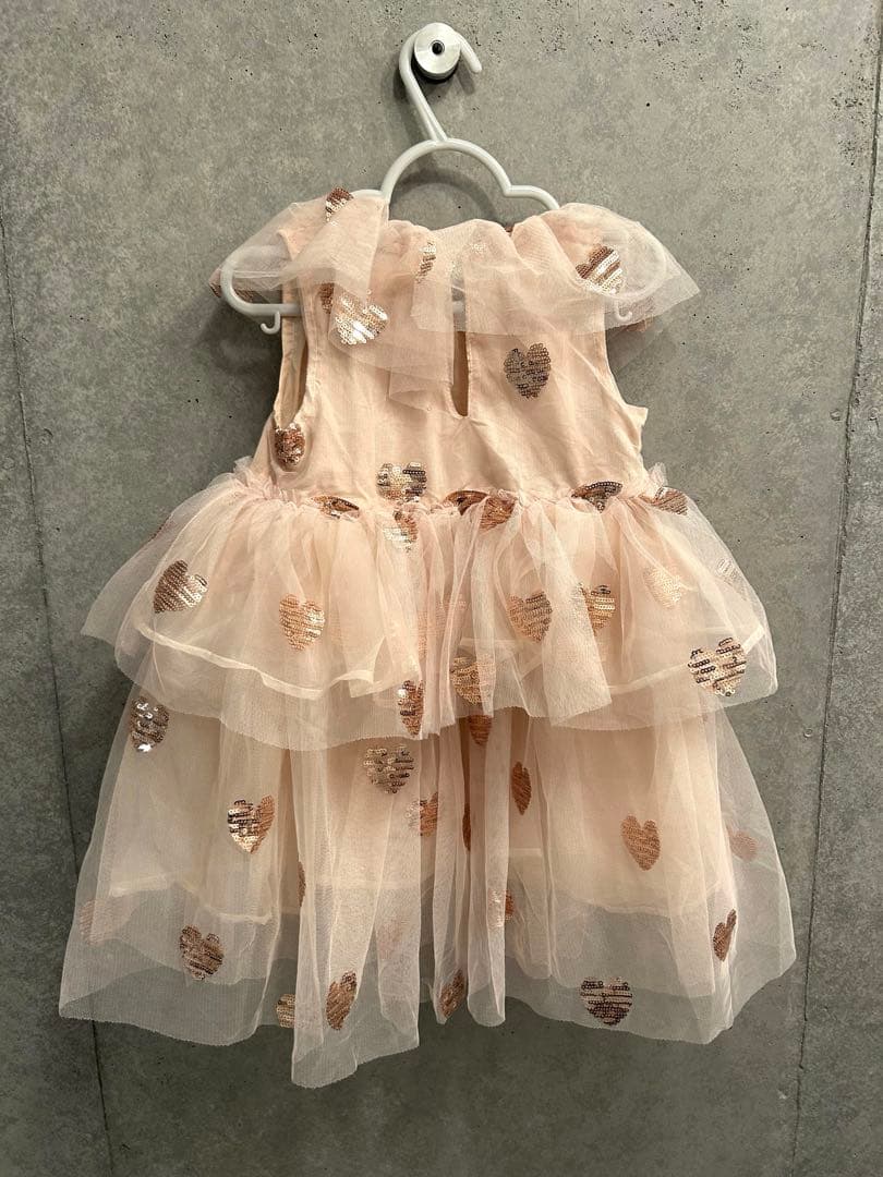 Konges Sløjd YVONNE HEART SEQUINS DRESS