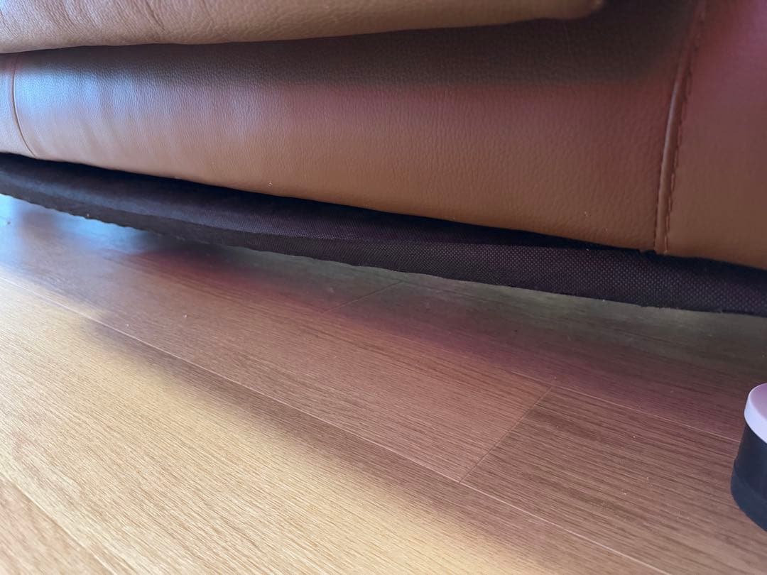 無印良品　レザーソファ　2人掛け