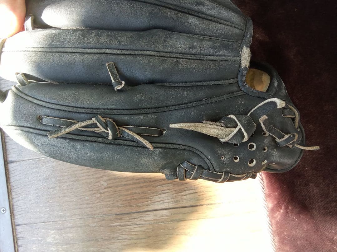 【人気】ミズノプロ オーダー 外野手用グローブ 黒 イチローモデル系