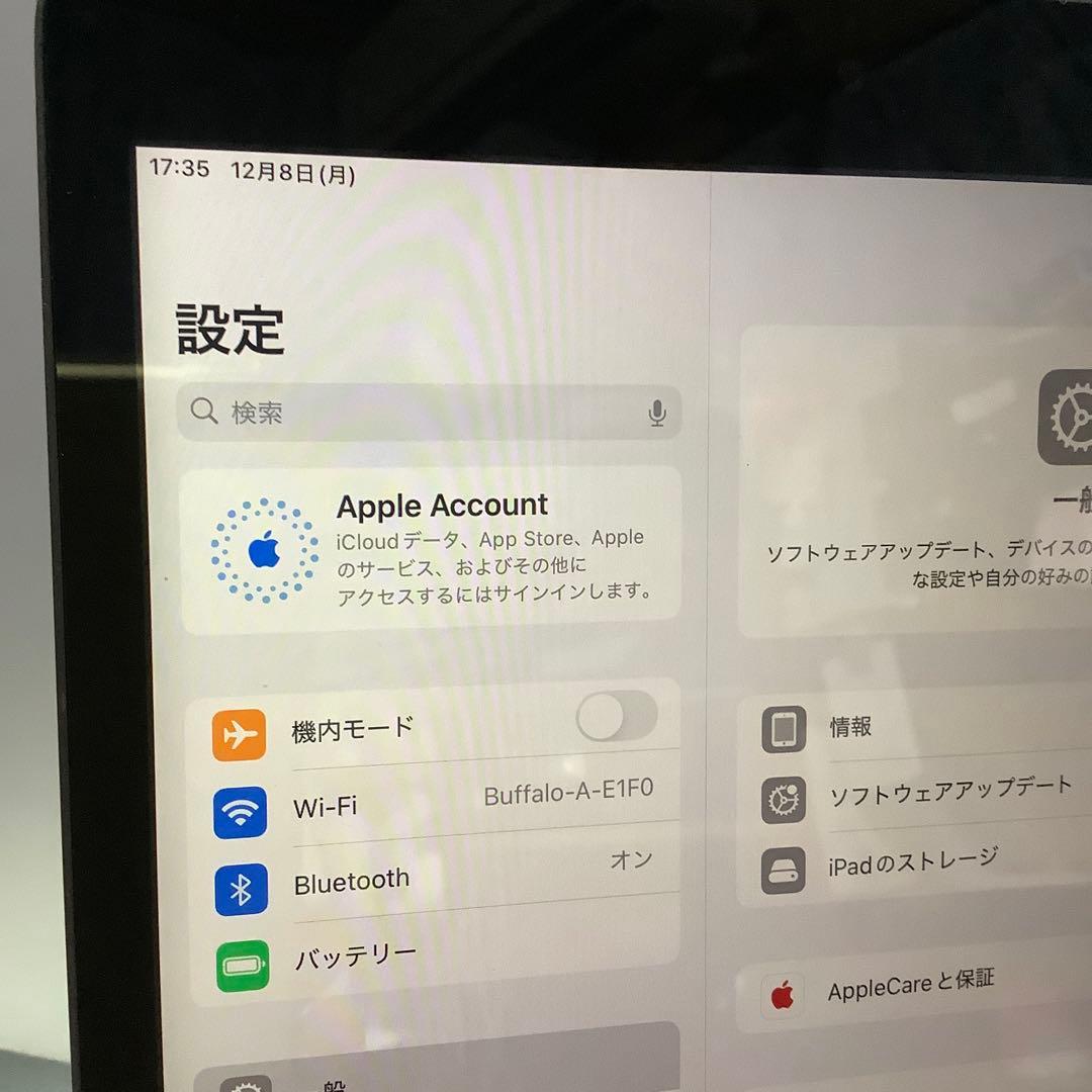 iPad第９世代64G PSEバッテリー100％Gray