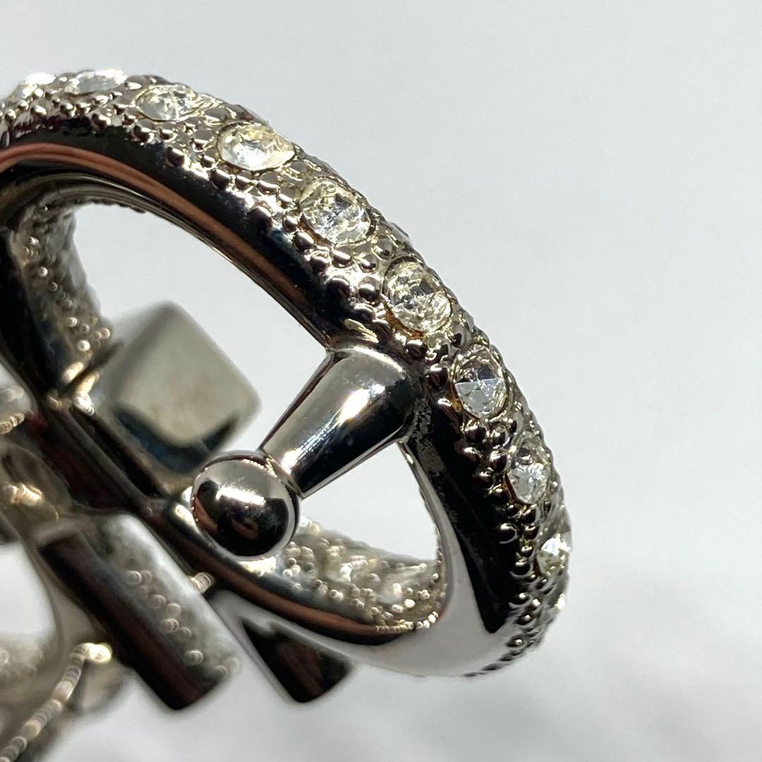 Salvatore Ferragamo ダブルガンチーニ ラインストーン ベルト