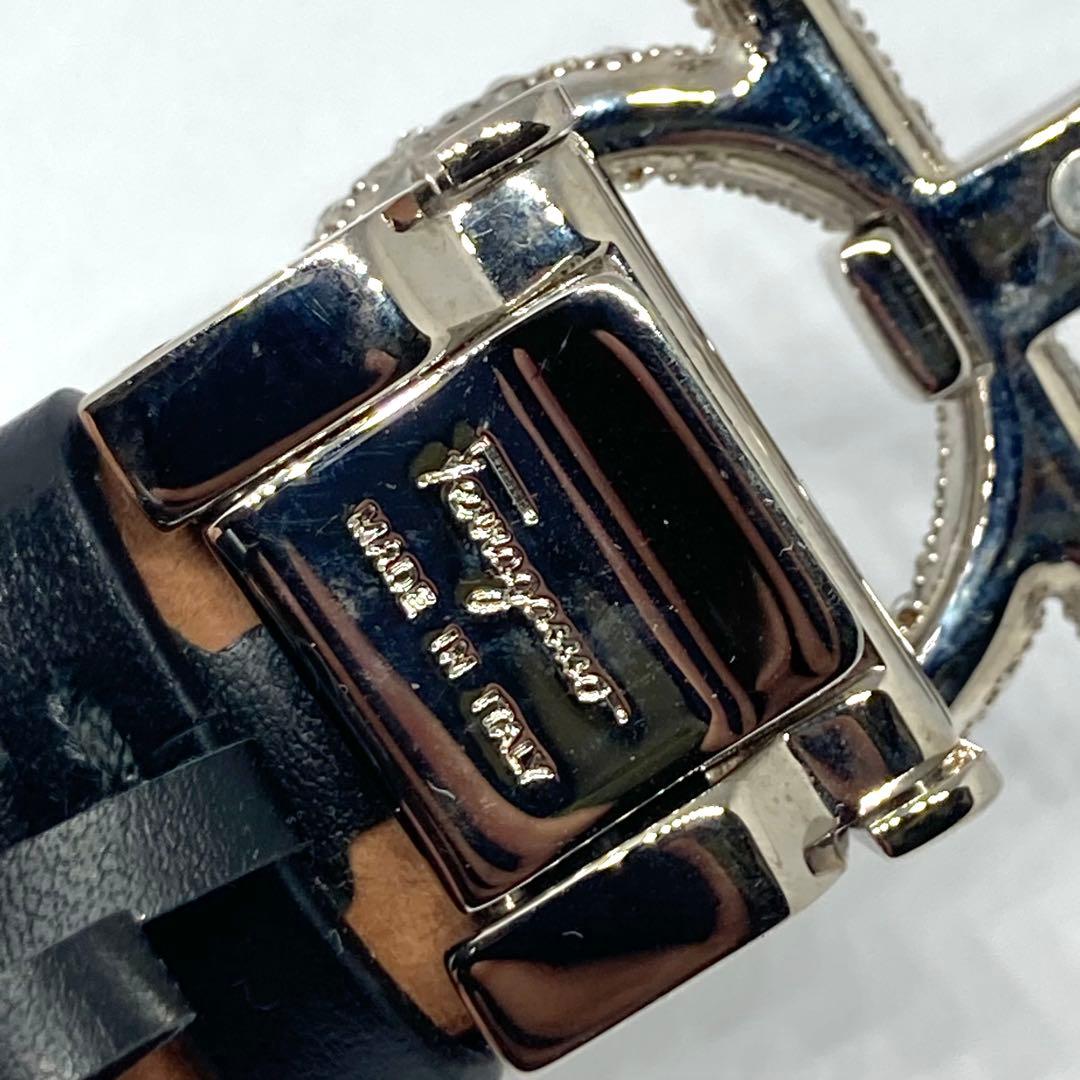 Salvatore Ferragamo ダブルガンチーニ ラインストーン ベルト