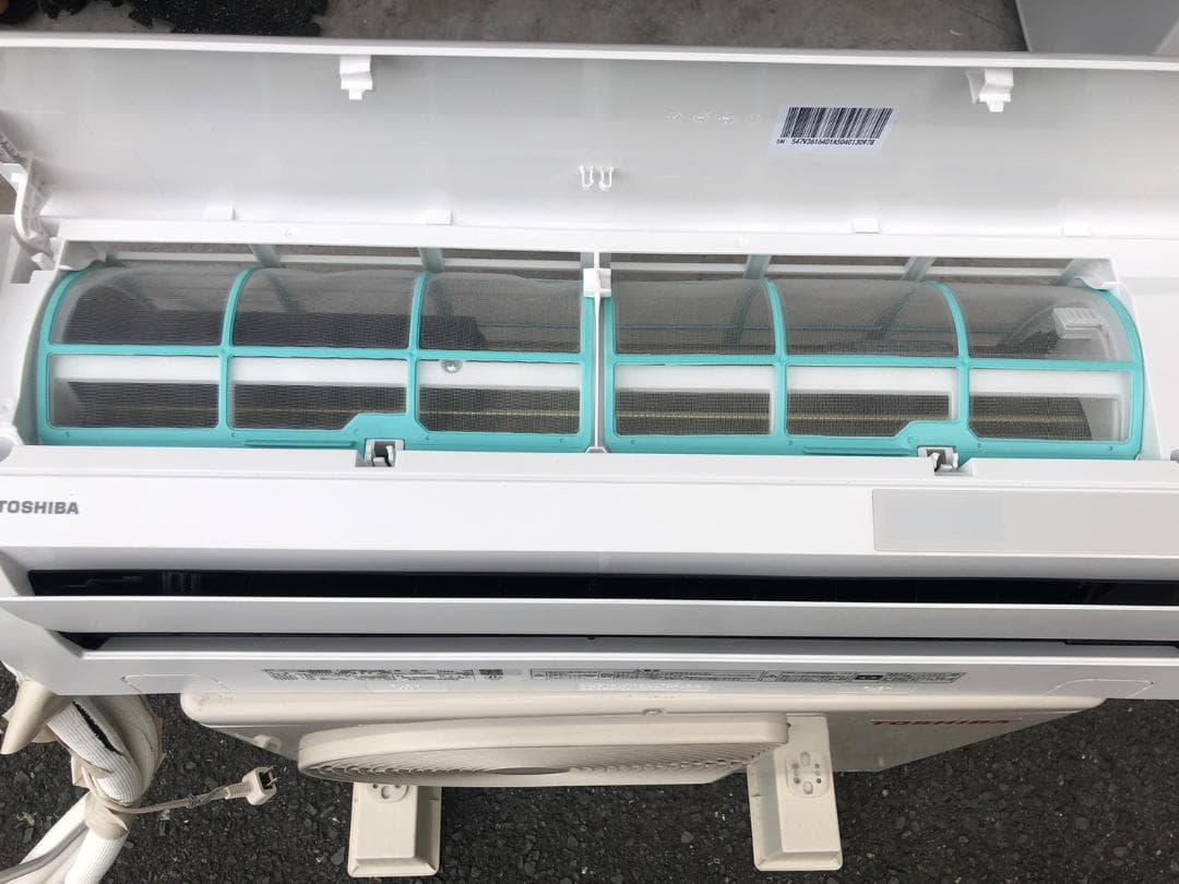 動作OK 東芝 大清快 ルームエアコン 主に6畳用 RAS-U221E5X