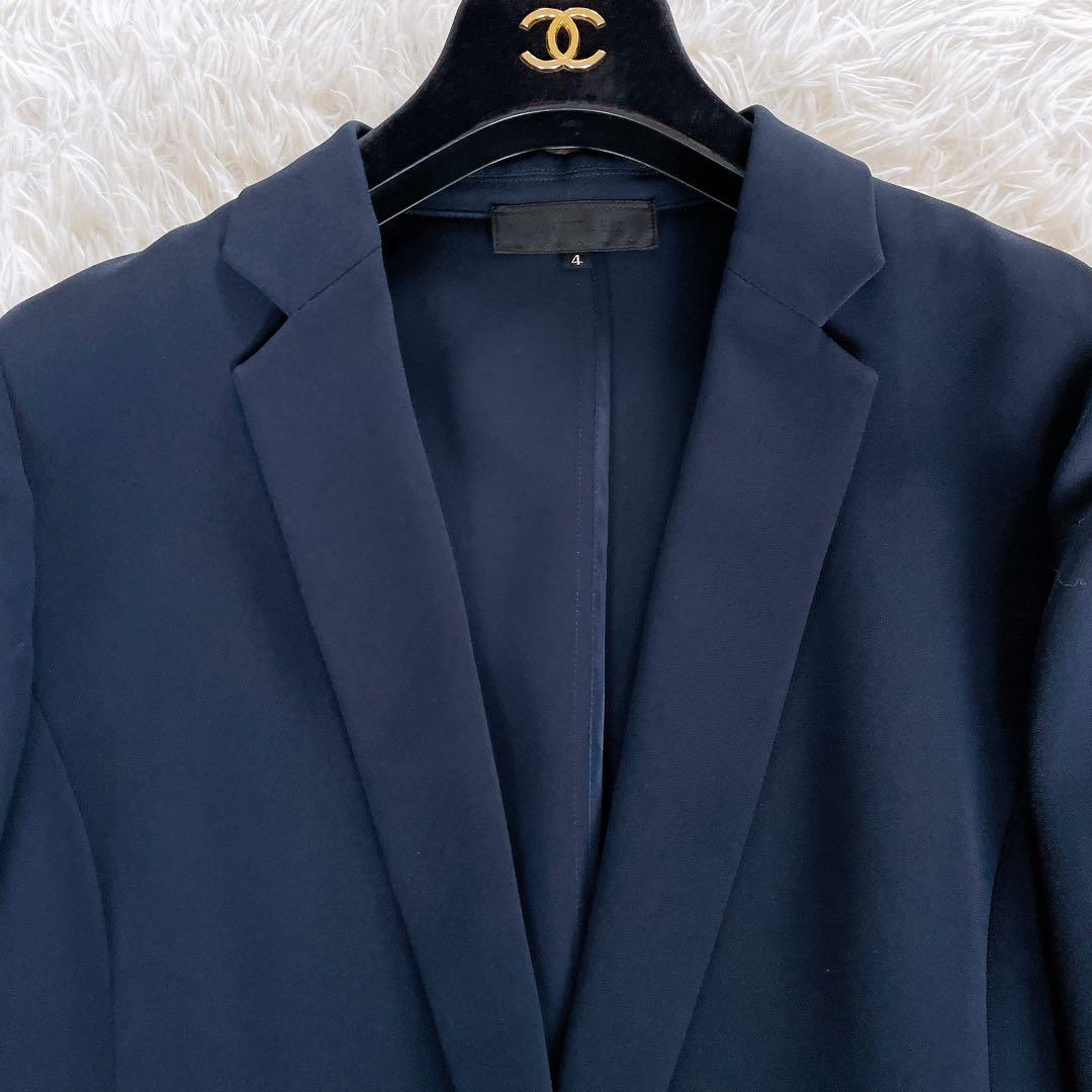 美品✨【アンタイトル】ジャケットパンツ スカートスーツ3点セットアップ 紺4