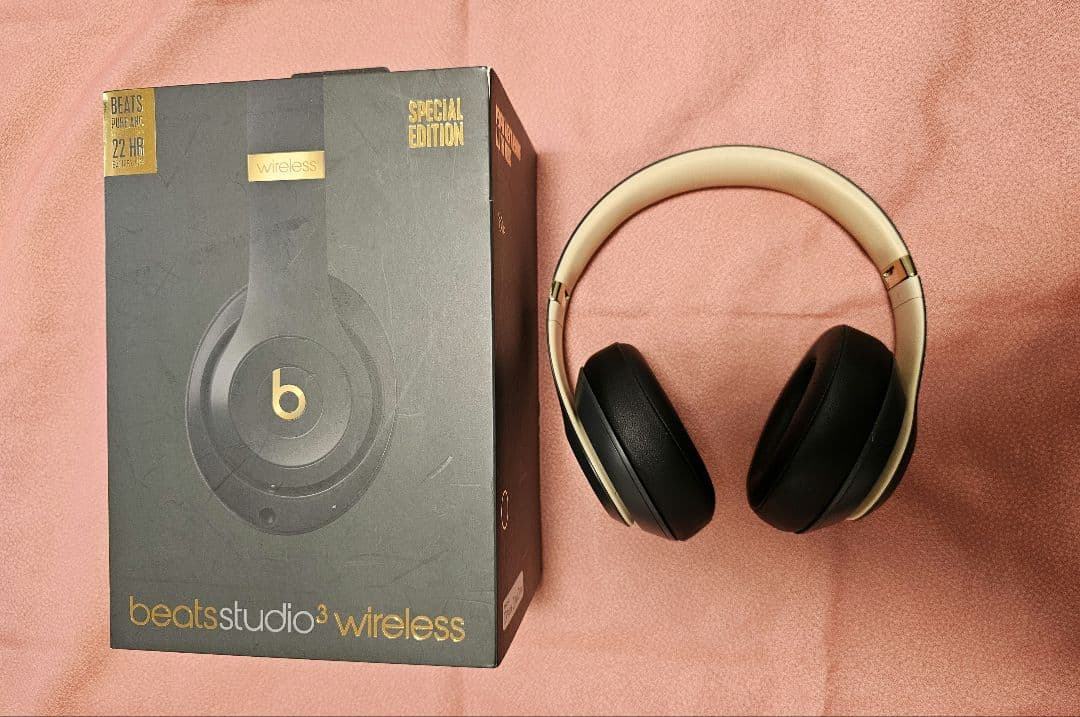 Beats studio3 wireless ブラック/ゴールド