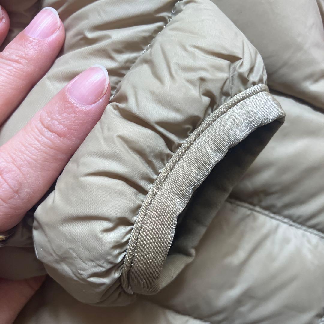 【りここ】【美品】danton ダウンジャケット　ベージュ　34