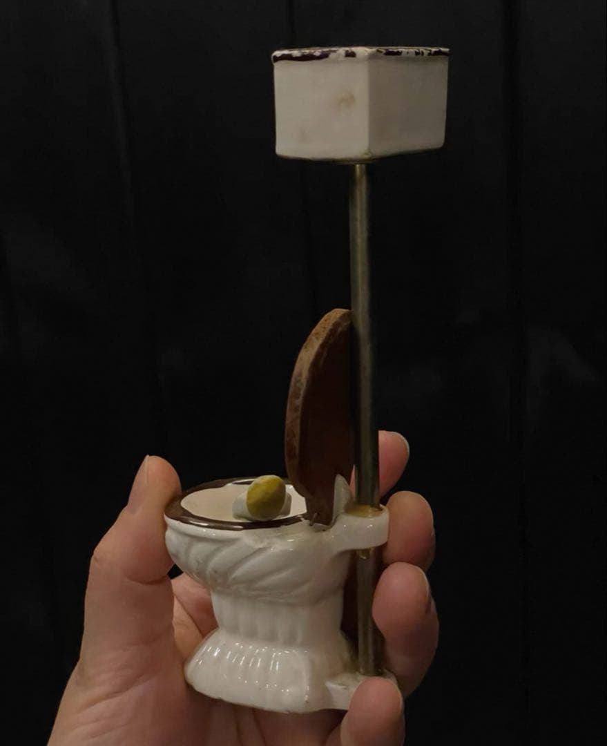 アンティーク　チャイニーズ　トイレ　セット