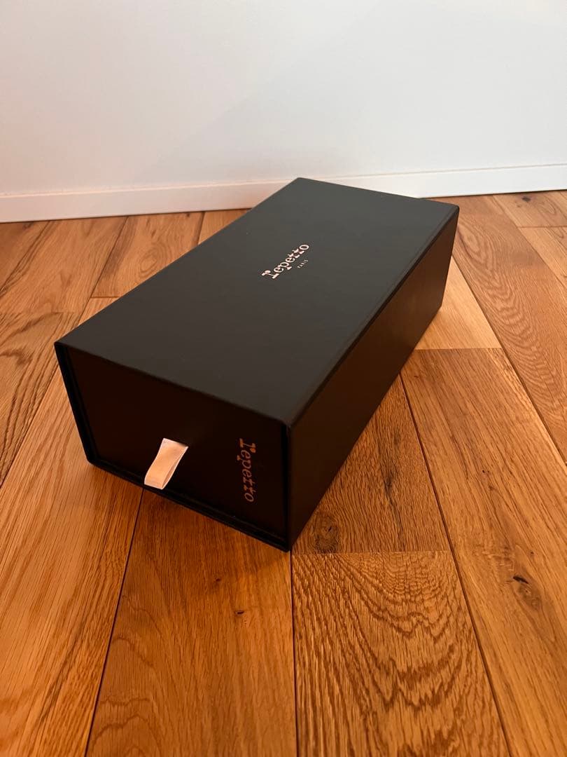 Repetto ブラックレザー ミュール 新品未使用　バレエシューズ　35