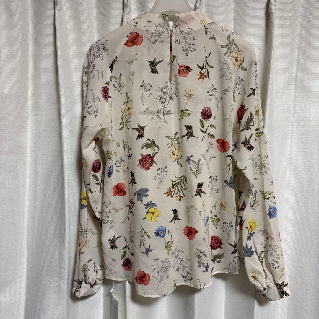 TOMORROWLAND 花柄 長袖ブラウス