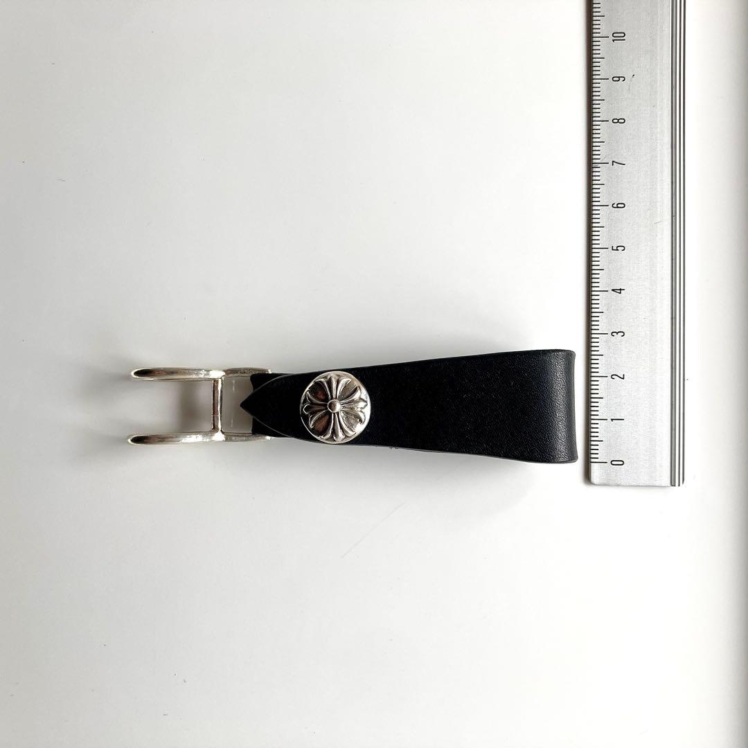 シルバー925 クロスボール　BWL トラッカーウォレット レザーベルトループ