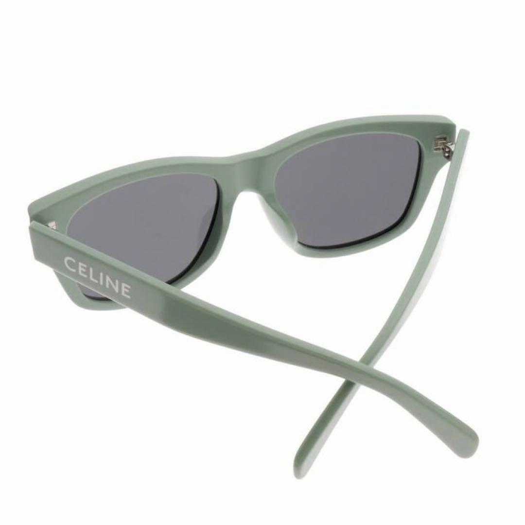 タイムセール！！【新品未使用】CELINE サングラス　アセテート グリーン