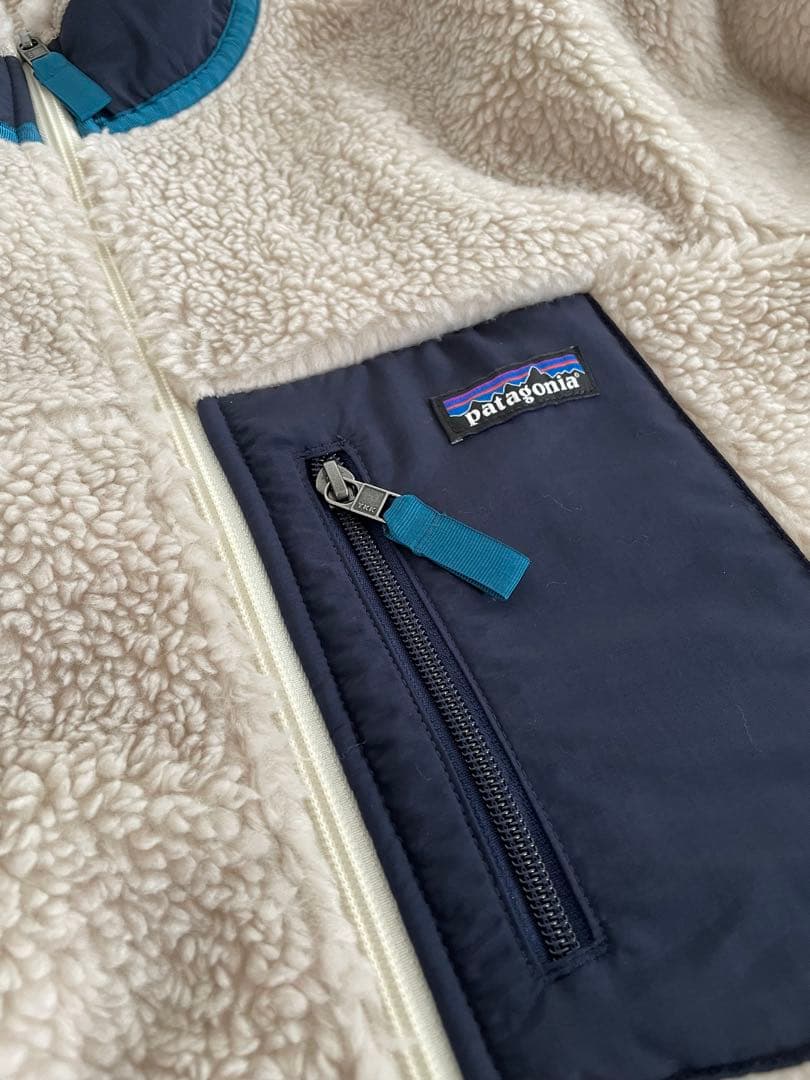 パタゴニア クラシック・レトロX・ジャケット　メンズSサイズ　ナチュラル