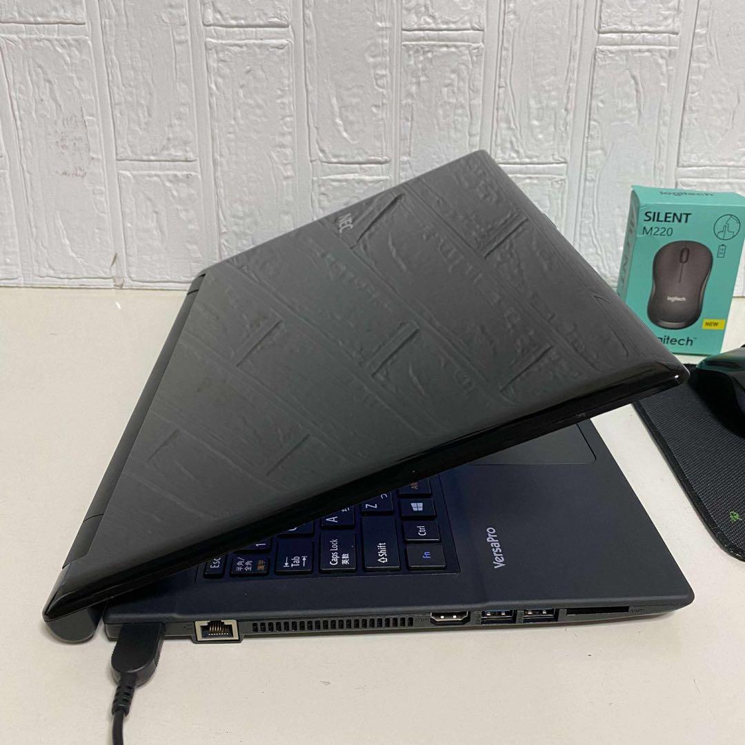 Windows11 オフィス付きCorei7 SSD256GB NECノートPC