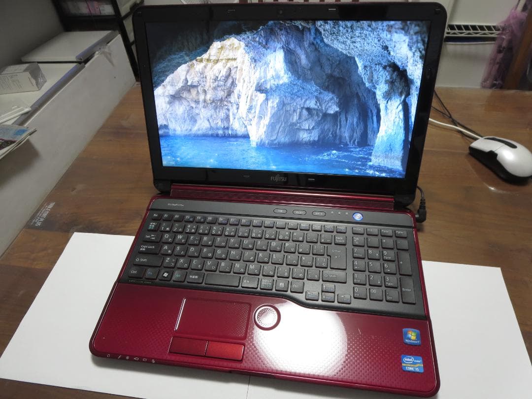 富士通 AH54/G ブルーレイ i5 8G/500G/Win11/Office