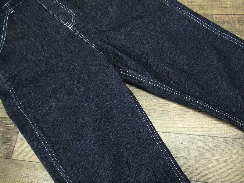 専用　バーンアウト ストレッチ スキニー サルエル デニム オーバーオール