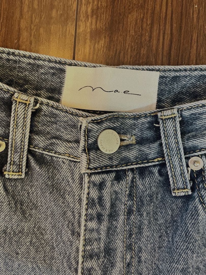 Na.e Wide Loose Jeans _Deep Blue Mサイズ