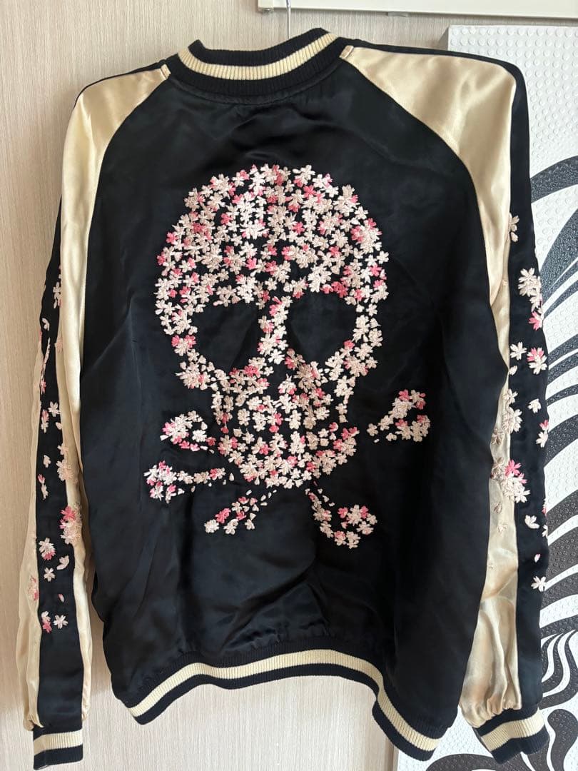 花旅楽団　スクリプト　スカジャン　ドクロ