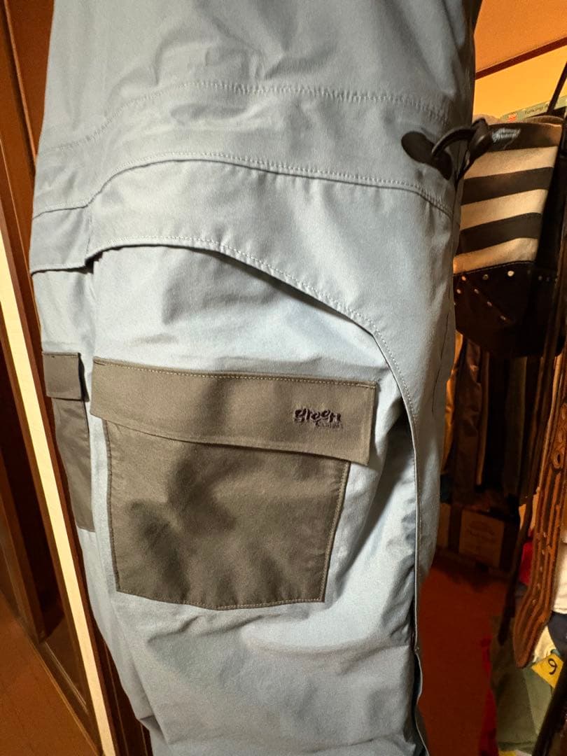 GREEN CLOTHING BIB PNTS グリーンクロージング　ビブパンツ