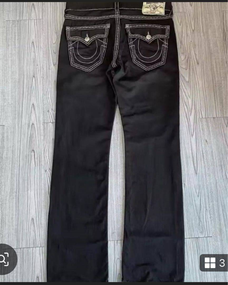 トゥルーレリジョン‼️ブラック デニム‼️