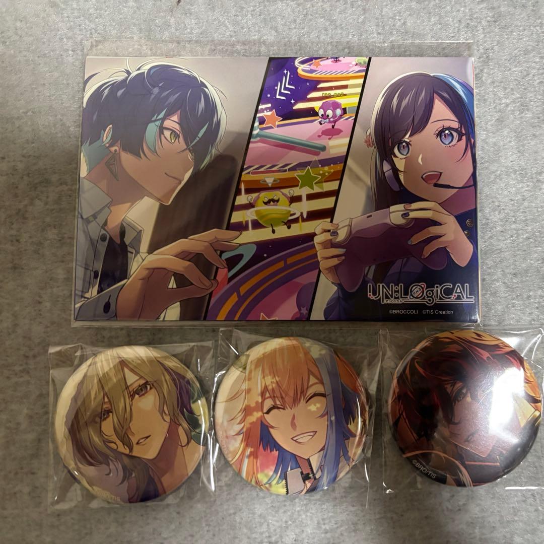 N:LOGICAL HMV特典 缶バッジ ブロマイド アンロジカル　アンロジ