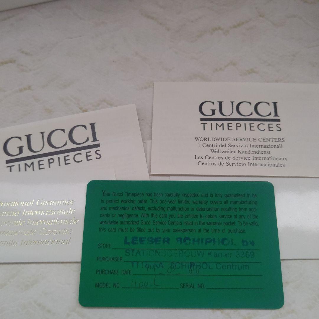 n*）様 GUCCI グッチ チェンジベゼル 1100-L