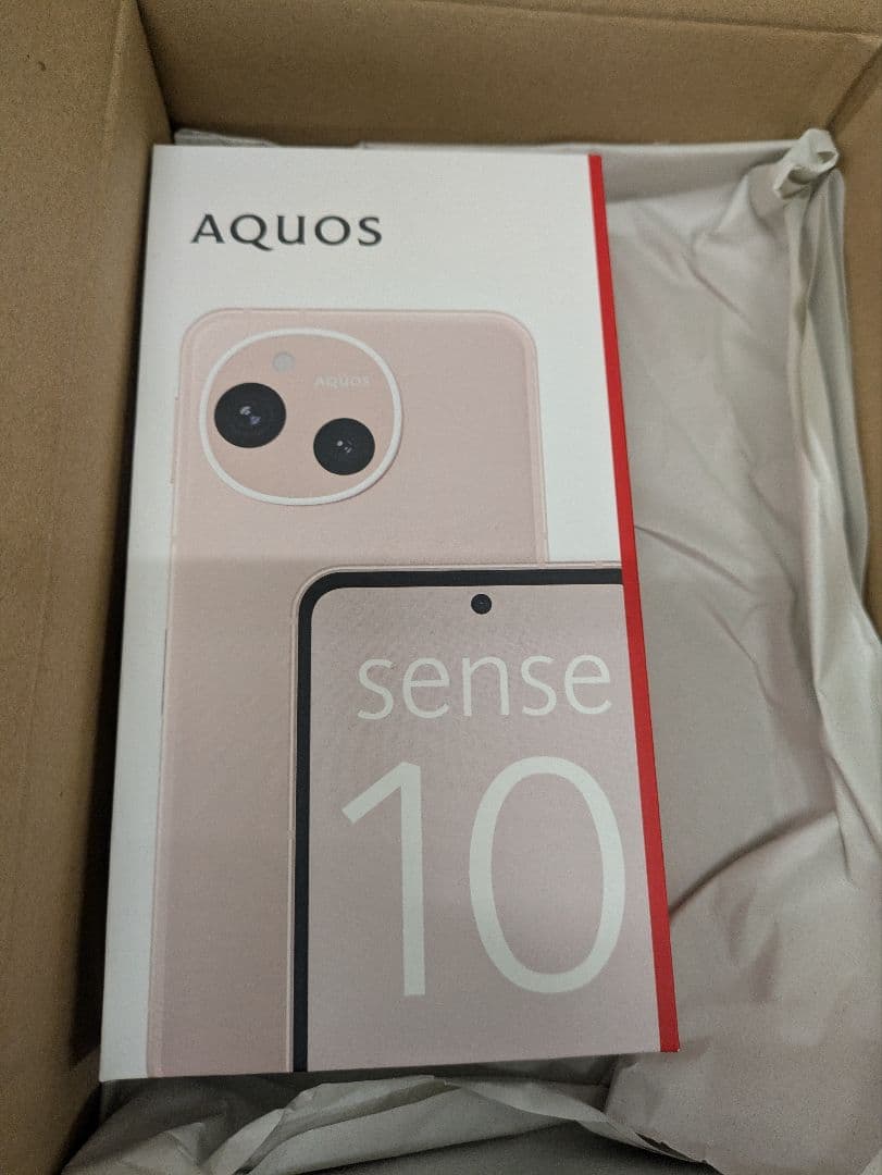 未開封sense10 SH-M33ペールピンク 6GB/128GB SIMフリー