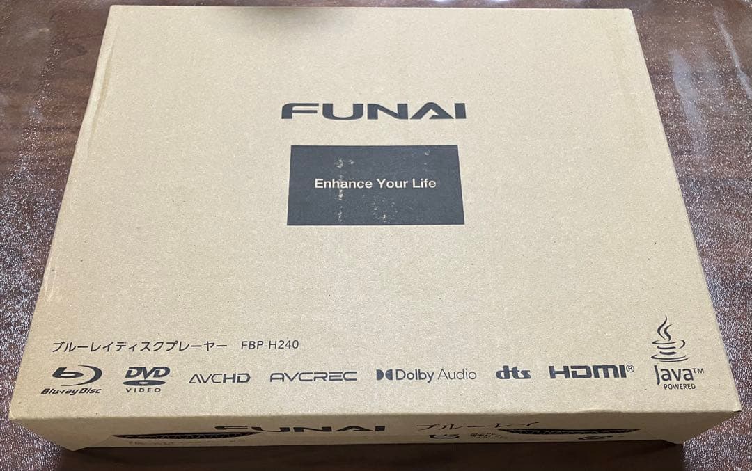 【新品】FUNAI ブルーレイプレーヤー FBP-H240