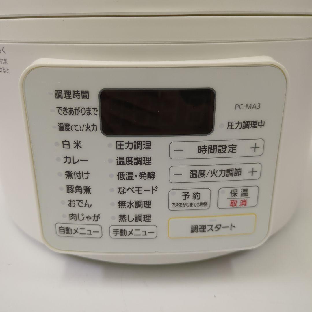 【中古】アイリスオーヤマ　PC-MA3 電気圧力鍋
