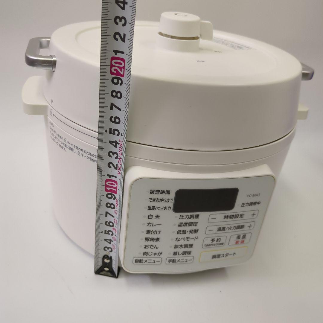 【中古】アイリスオーヤマ　PC-MA3 電気圧力鍋