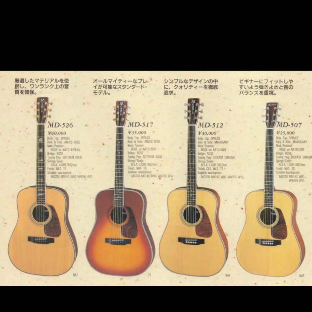 shama0221ヴィンテージMORRIS MD-512 アコギ