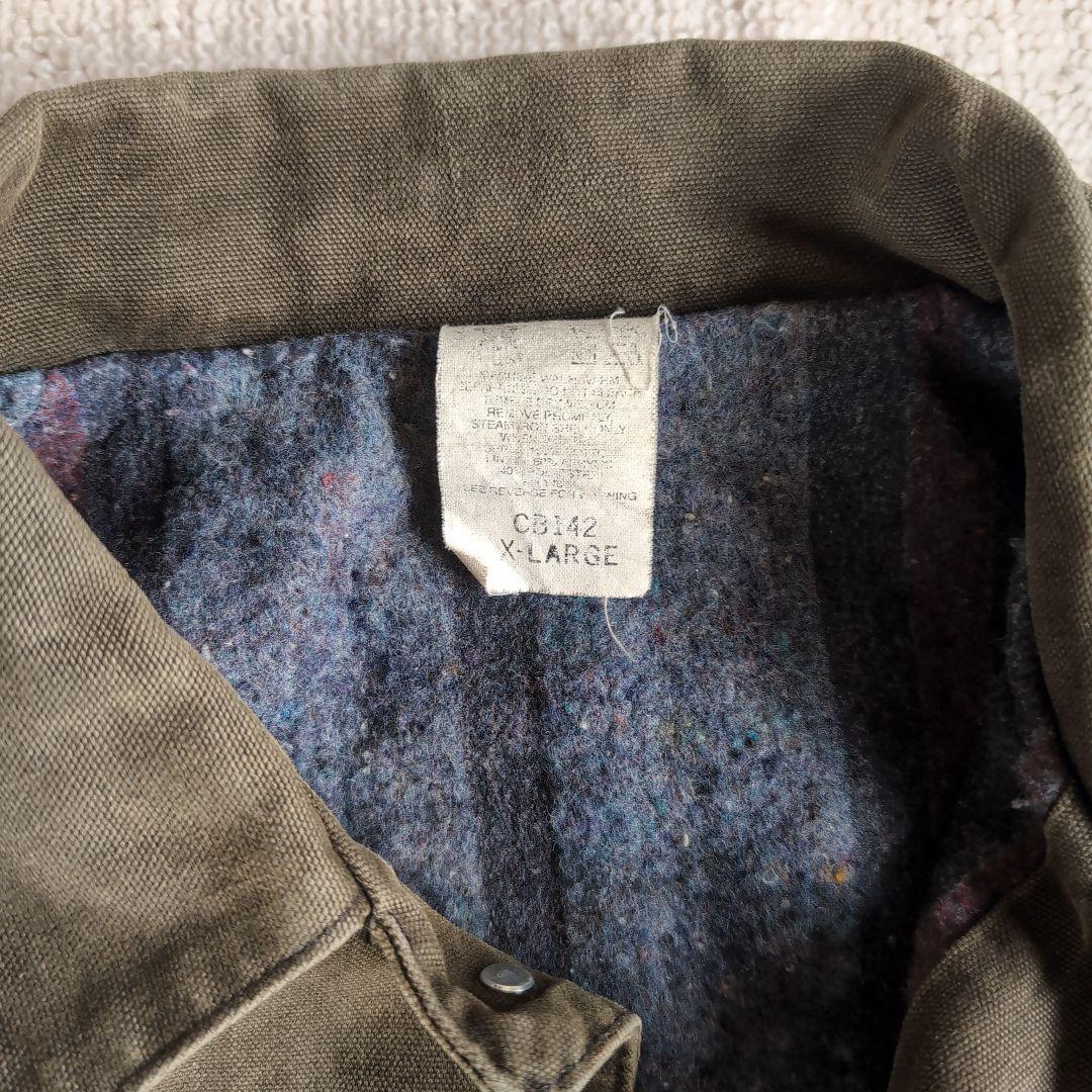 Carhartt C5142 オリーブジャケット X-LARGE